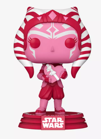 Funko Pop! Star Wars Ahsoka Tano #496 (Valentine's Day) Vinyl Bobble-Head