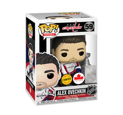 Funko Pop! Washington Capitals: Alex Ovechkin (Chase) [Canada Exclusive] #59