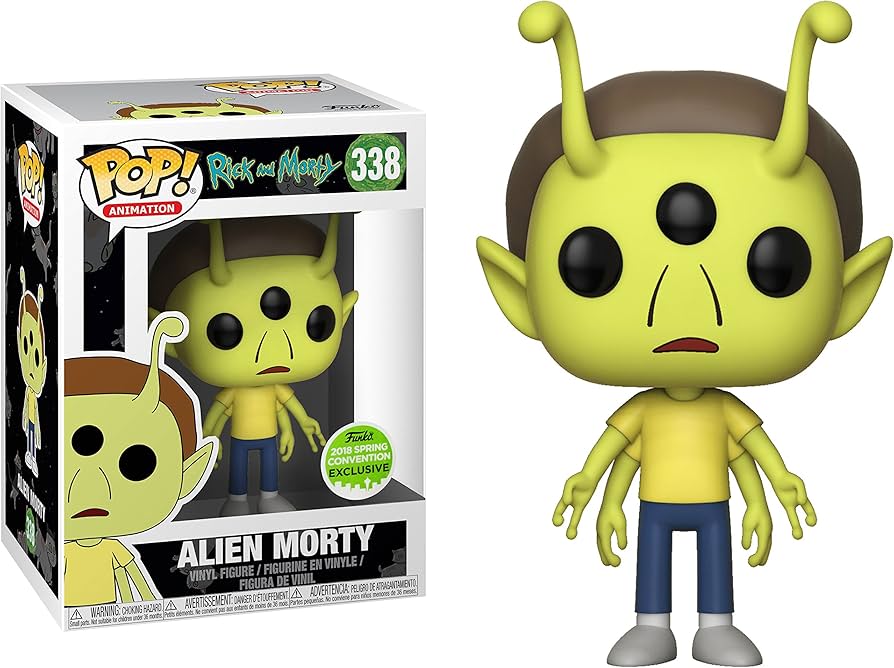 Funko Pop! Rick and Morty: Alien Morty (2018 Spring Convention) #338
