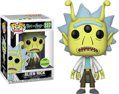 Funko Pop! Rick and Morty: Alien Rick (2018 Spring Convention) #337