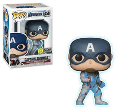 Funko Pop! Avengers Endgame: Captain America (Glows in the Dark) [FYE Exclusive] #450