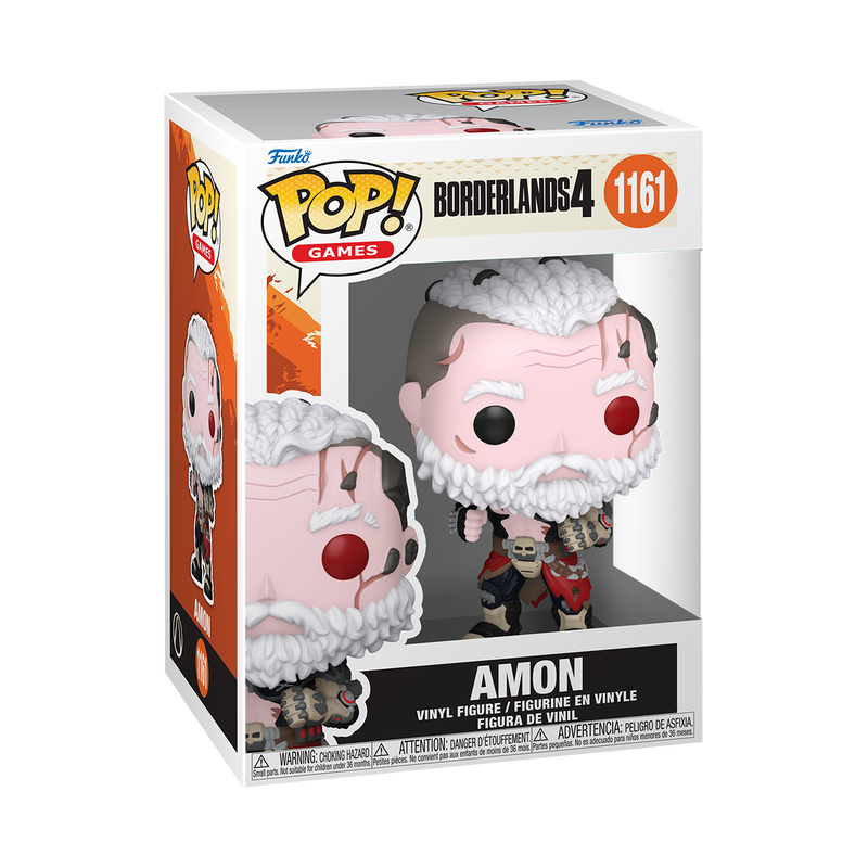 Funko Pop Games Borderlands 4 Amon 1161 boxed figure