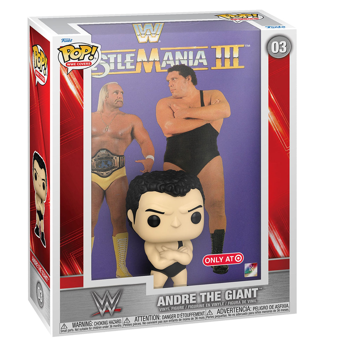 Funko Pop! WWE Covers - Andre the giant (Target Exclusive) #03