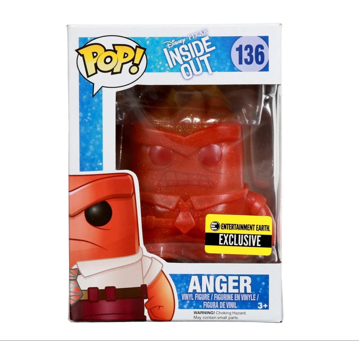 Funko Pop! Anger (Entertainment Earth Exclusive) #136