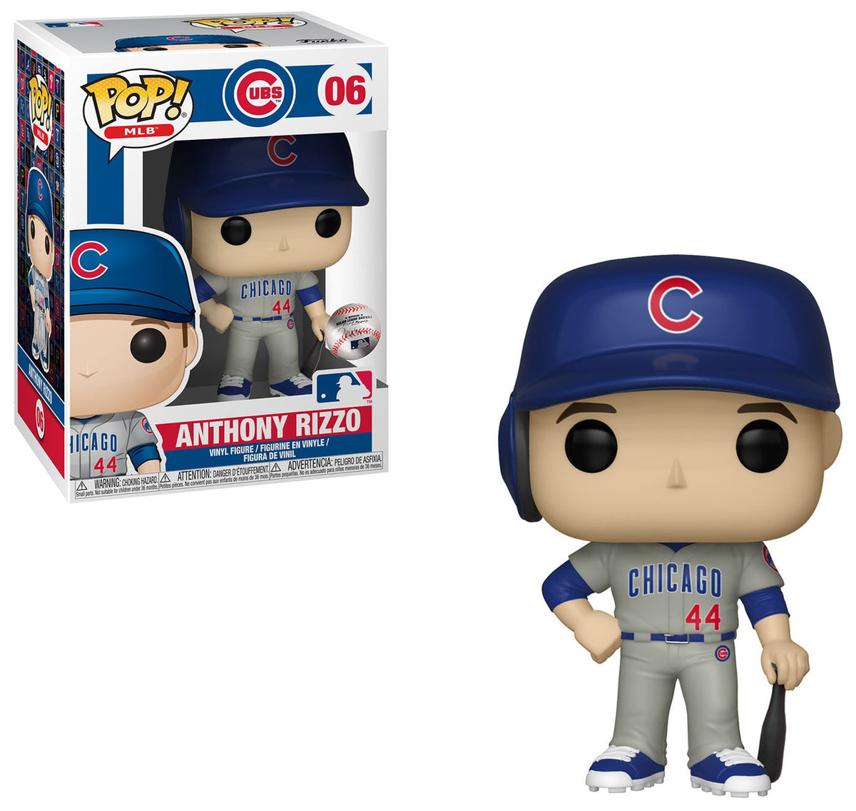 Funko Pop! MLB Chicago Cubs: Anthony Rizzo #06 in retail box