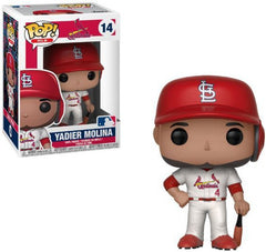 Funko Pop! MLB St. Louis Cardinals: Yadier Molina #14 in retail box