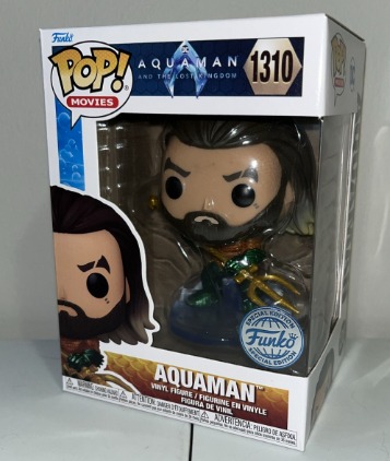 Funko Pop! Aquaman and the Lost Kingdom #1310 Aquaman Special Edition
