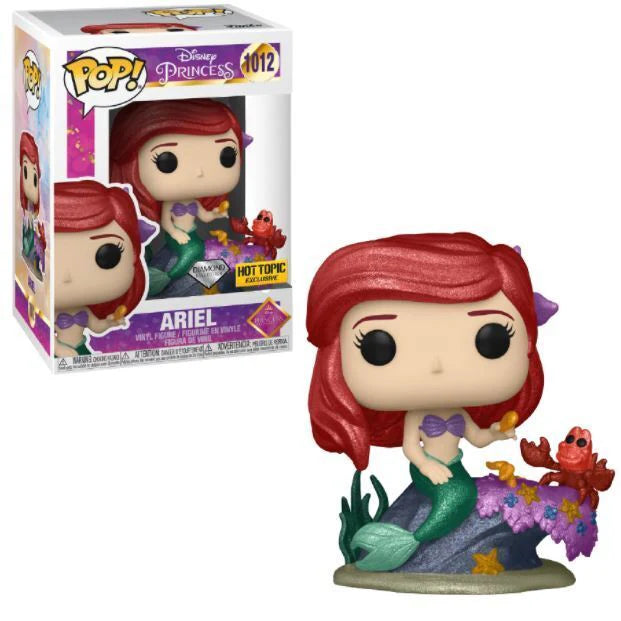 Funko Pop! Disney Princess: Ariel (Diamond Collection) [Hot Topic Exclusive] #1012