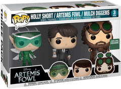 Funko Pop! Artemis Fowl: Holly Short / Artemis Fowl / Mulch Diggems (Barnes & Noble Exclusive) [3-Pack]