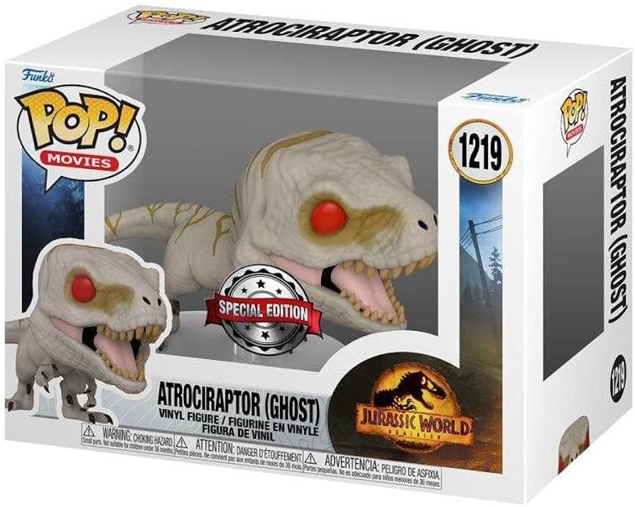 Funko Pop! Jurassic World Dominion: Atrociraptor (Ghost) [Special Edition] #1219