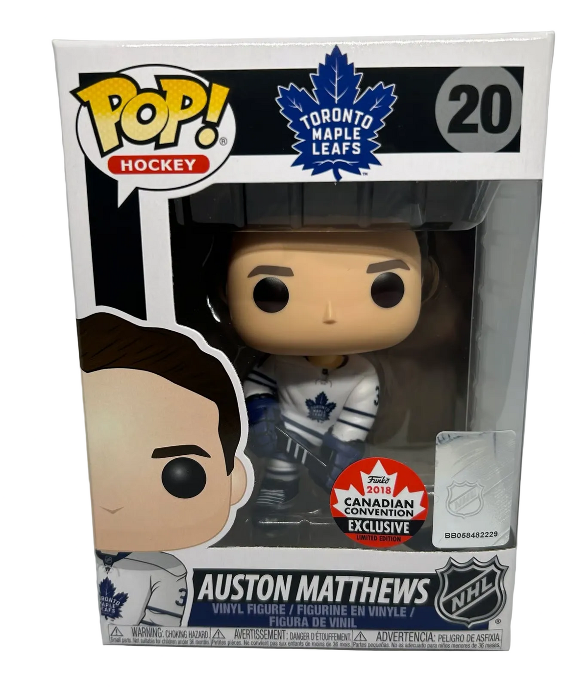 Funko Pop! Auston Matthews (2018 Fan Expo Canada Exclusive) #20