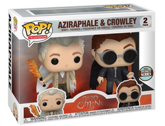 Funko Pop TV: Good Omens - Aziraphale & Crowley Specialty Series 2 Pack