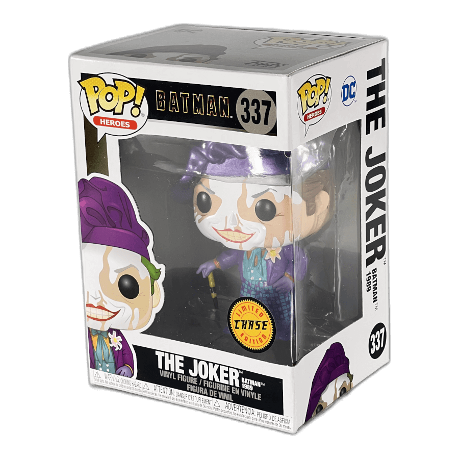 Funko Pop Batman 1989 The Joker Chase number 337