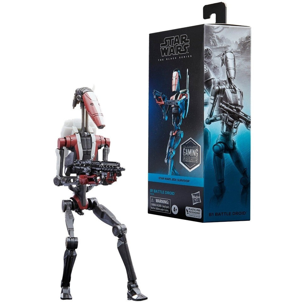 Hasbro: Star Wars The Black Series - Star Wars Jedi: Survivor:  B1 Battle Droid (Gaming Cheats) 6-inch