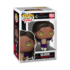 Funko Pop Castlevania Nocturne Olrox number 1962 boxed figure