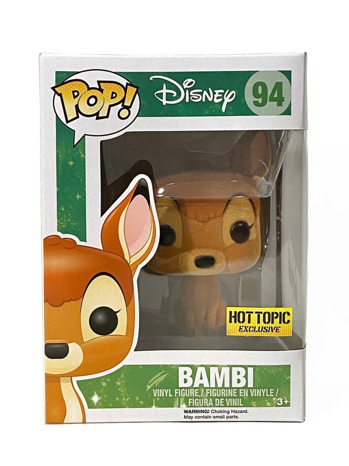 Funko Pop! Bambi (Flocked) [Hot Topic Excusive] #94