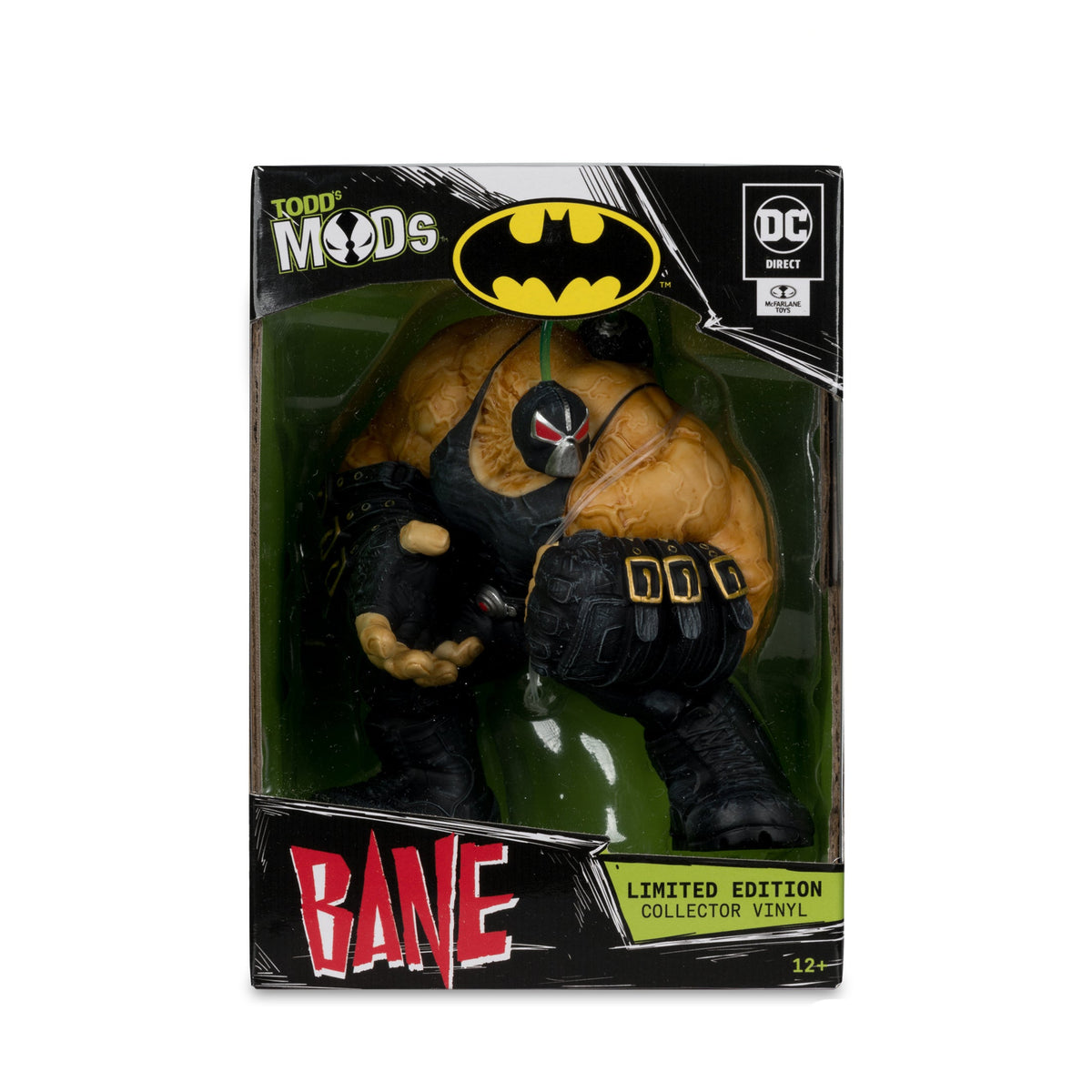 McFarlane Toys: Bane Limited Edition Collector Vinyl (Todd’s Mods) 4.5in Scale Posed Figure
