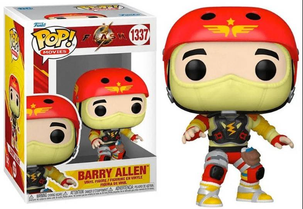 Funko POP! Movies - The Flash Movie - Barry Allen #1337 [in Homemade Suit]
