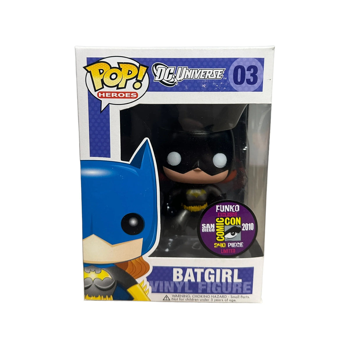 Funko Pop! Batgirl (2010 SDCC 240 Pcs Limited) #03