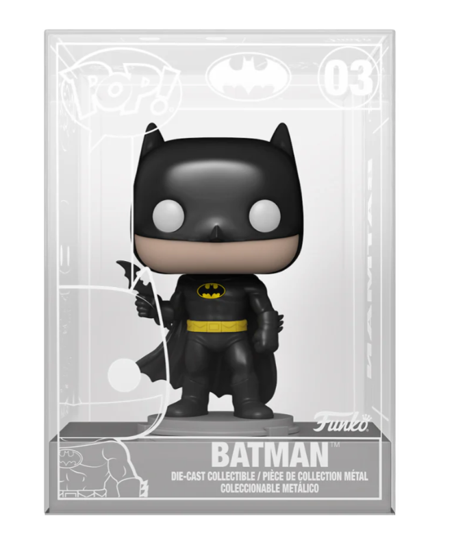 Funko POP! Die-Cast: DC Comics #03 - Batman (Funko Shop Exclusive) (NOT SEALED) (NOT THE CHASE)