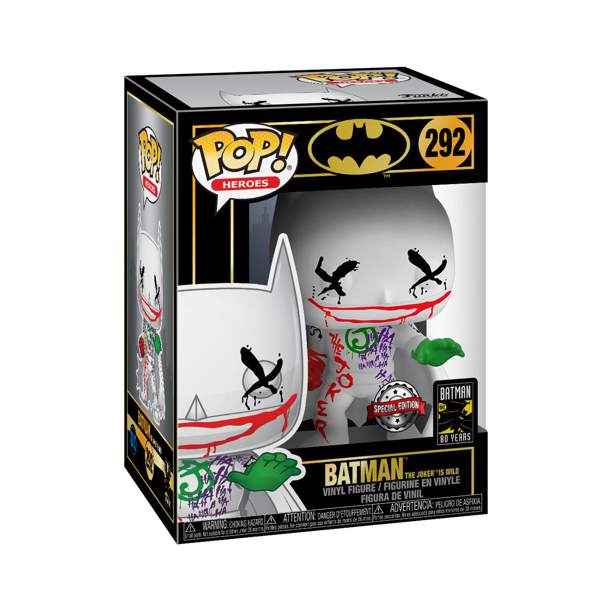 Funko Pop! Batman the Joker is wild (Special Edition) #292