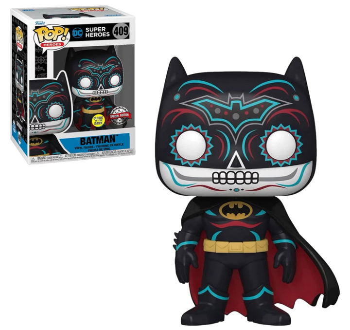 Funko POP! Heroes Dia De Los DC Batman #409 – Jerry's Toys and