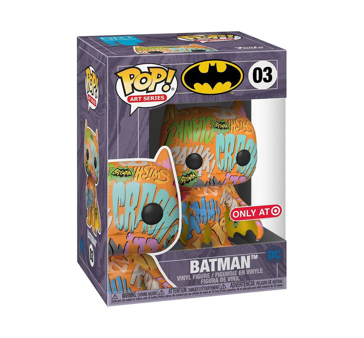 Funko Pop! Batman: Batman (Target Exclusive) #03 (hard stack included)