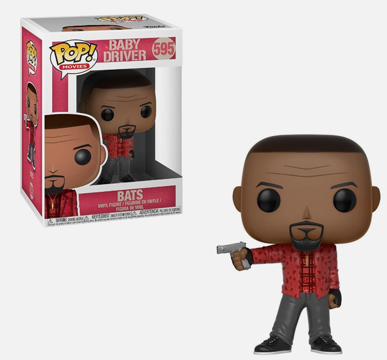 POP! Movies Baby Driver Bats JAMIE FOXX #595