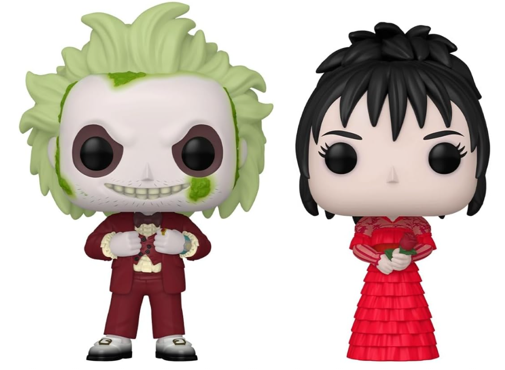 Funko Pop! Movies: Beetlejuice Beetlejuice - Beetlejuice and Lydia Deetz, 2-Pack