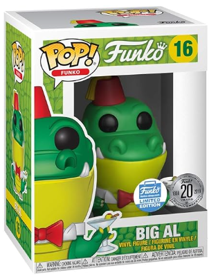 Funko  POP: Spastik Plastik - Big Al #16, Green, Shop Exclusive