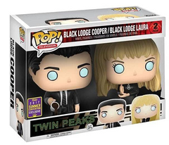 Black Lodge Cooper & Black Lodge Laura (Twin Peaks) 2-pk - 2017 Summer Convention Exclusive