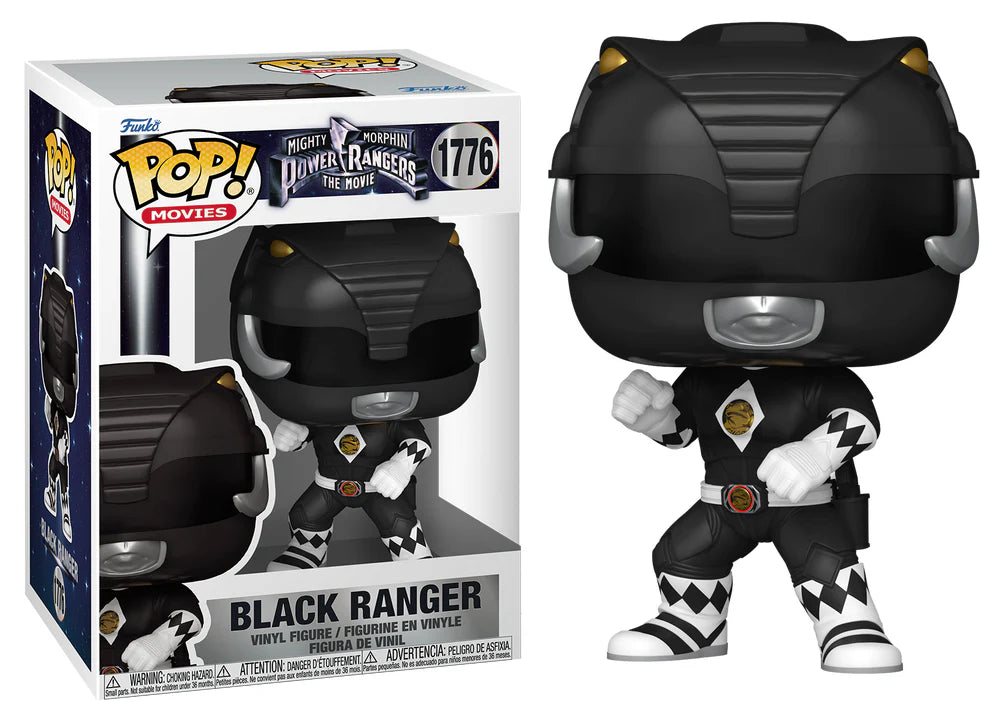 Funko Pop! Mighty Morphin Power Ranger The Movie - Black Ranger #1776