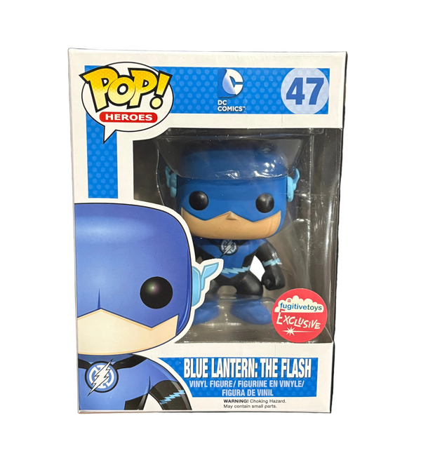 Funko Pop! Dc Comics: Blue Lantern: The Flash (Fugitivetoys Exclusive) #47