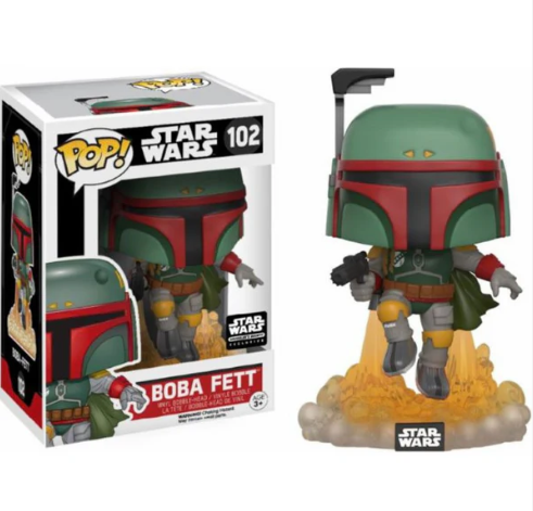 Funko Pop Star Wars Boba Fett 102 Smuggler's Bounty Exclusive