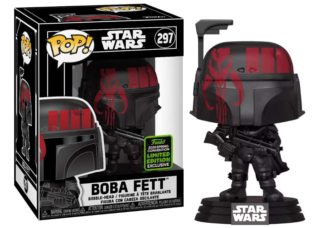 Funko Pop! Star Wars Boba Fett Bobble Head (2020 Spring Convention Limited Edition) #297