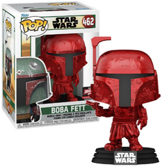 Funko Pop! Star Wars - Boba Fett (Red Chrome) #462 [TargetCon Exclusive]
