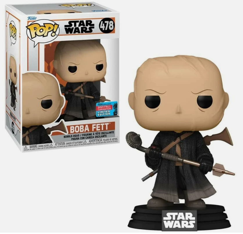 Funko The Mandalorian POP! Star Wars Boba Fett Vinyl Bobble Head #478 [Tatooine]