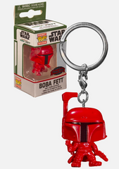 Funko Pocket POP! Keychain The Mandalorian #60807 Boba Fett (Red Metallic) Special Edition