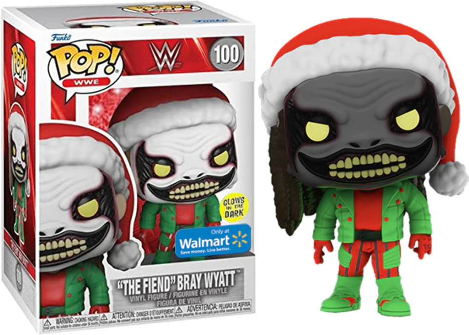 Funko Pop! WWE: "The Fiend" Bray Wyatt (Glows) [Walmart Exclusive] #100