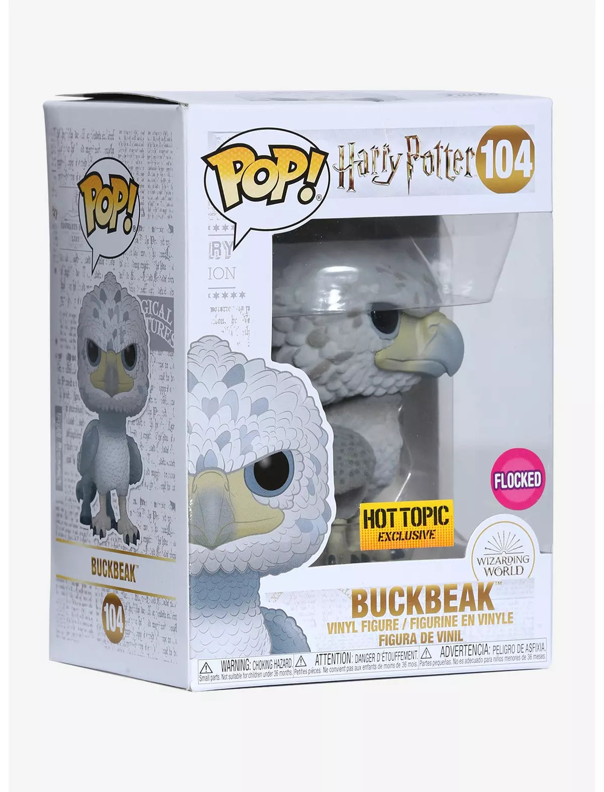 Funko Pop! Buckbeak (Flocked) [Hot Topic Exclusive] #104