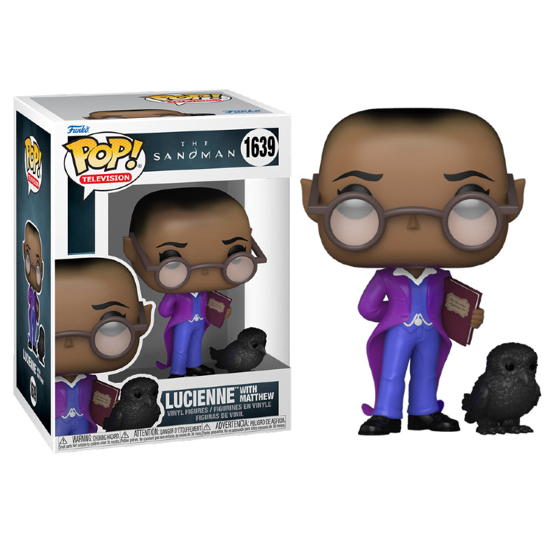 Funko Pop! The Sandman Lucienne with Matthew #1639 in box
