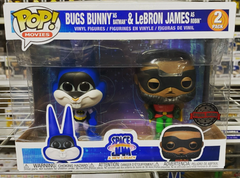 Funko Pop Space Jam 2Pack : Bugs Bunny as Batman & LeBron James as Robin
