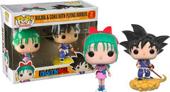 Funko Pop! Bulma & Goku with Flying Nimbus (2-Pack)