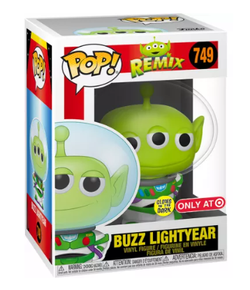 Funko Pop! Remix – Alien as Buzz Lightyear #749 [Target Exclusive] GITD