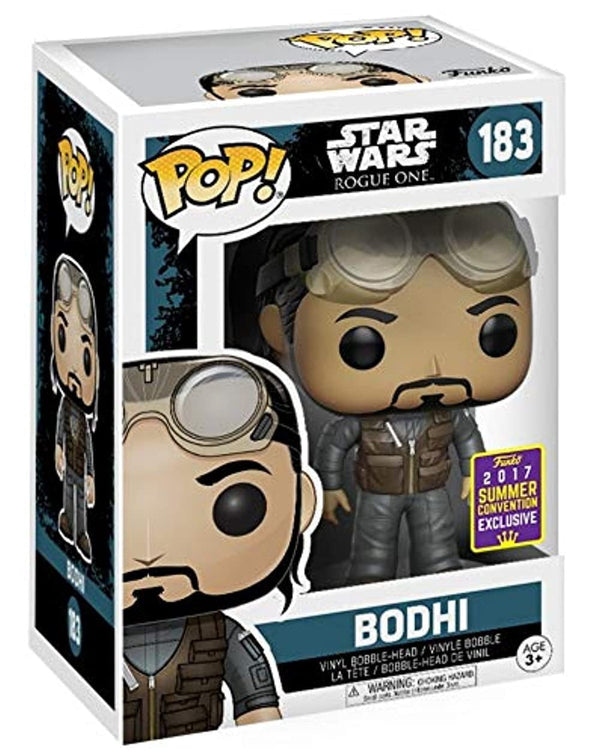 Funko Pop! Rogue One: A Star Wars Story: Bodhi (2017 Summer Convention) #183 boxed