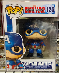Funko Pop Marvel Civil War : CAPTAIN AMERICA #125 Vinyl