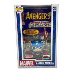 Funko Pop! Captain America (Target Exclusive) [Avengers Beyond Earth's Mightiest Collection] #30
