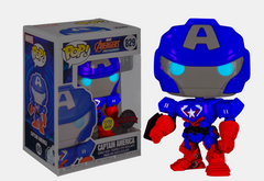 Funko Pop! Marvel Avengers Mech Strike Captain America #829 GITD