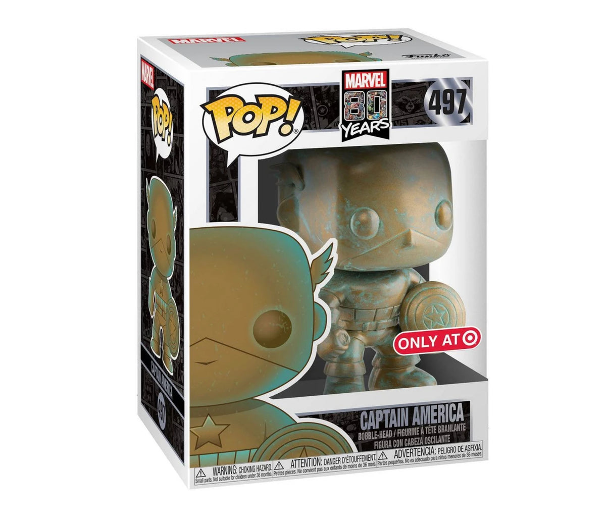 Funko Pop! Captain America (Target Exclusive) #497