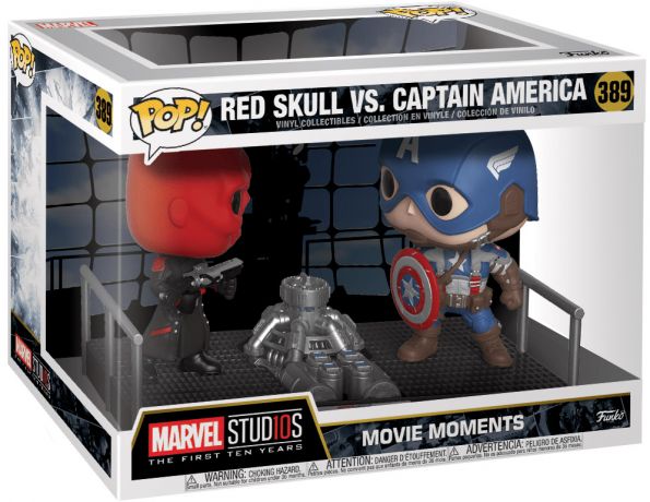 Funko Pop! Red Skull vs. Captain America #389